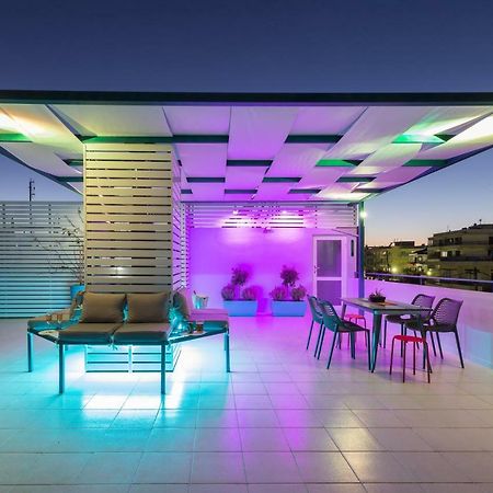 Groovy & Cozy Apt With Private Seaview Rooftop Terrace Rhodes City Kültér fotó
